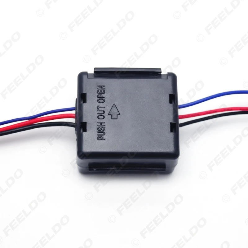 Автомобильная видеокамера заднего вида FEELDO провода питания и кабели