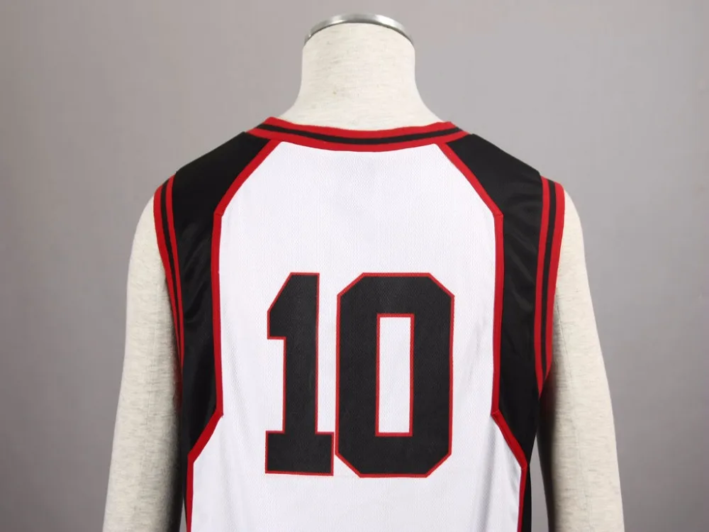 Баскетбольная форма Kuroko no Basuke для мальчиков Kagami Taiga No.10 косплей костюм Мужская