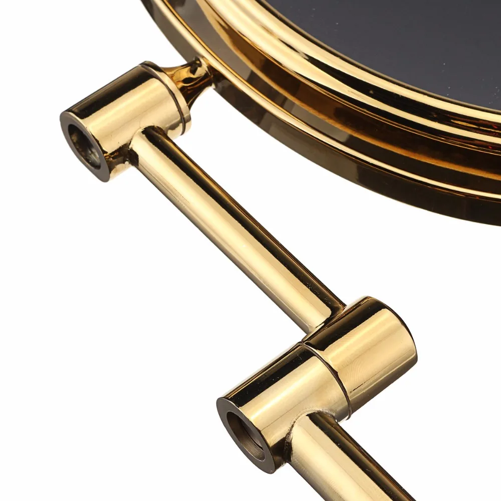 8 дюймовое круглое двухстороннее настенное зеркало с откидной крышкой для бритья