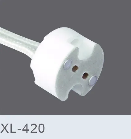 10 шт./лот MR16 MR11 GU5.3 G5.3 кабель для подключения цоколя лампы Основание Гнезда
