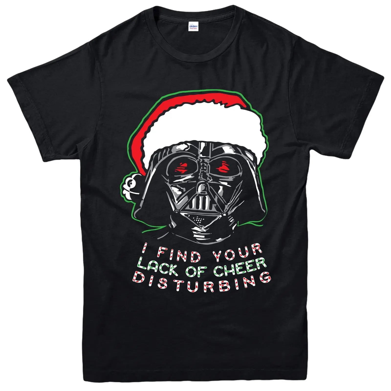 Star Wars Christmas T-Shirt Lake Of Cheers Darth Vader Adult & Kids Tee Top Cool Casual pride t shirt men Unisex Fashion |