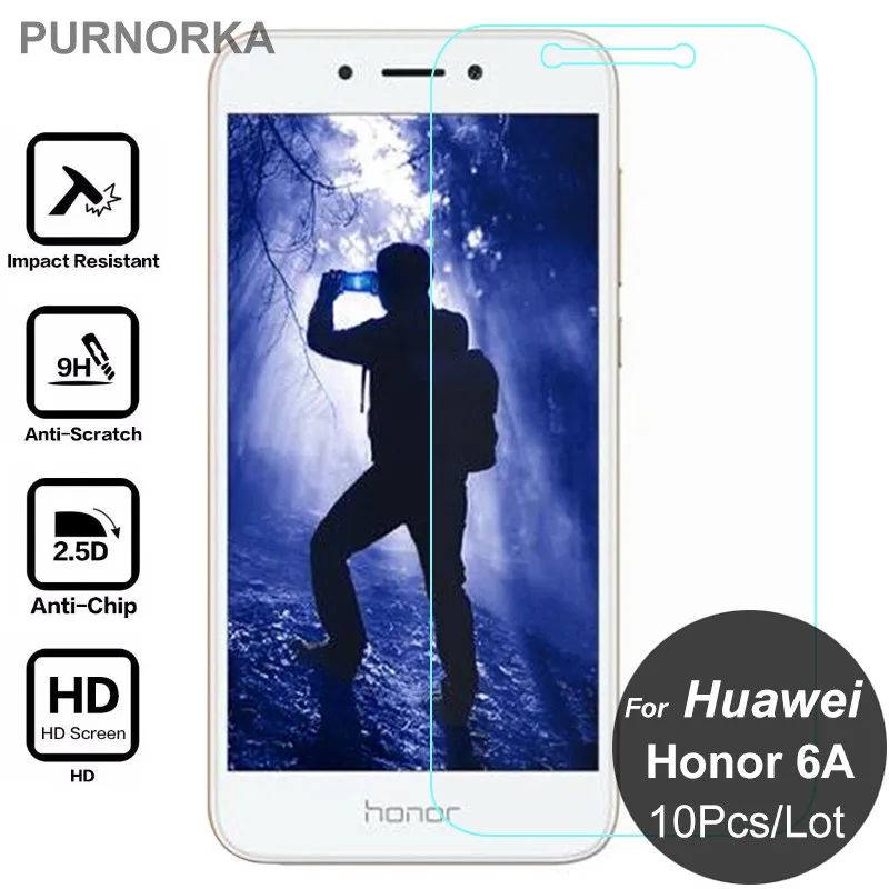 10 шт./партия 9 H 2.5D 0 26 мм Премиум Закаленное стекло для Huawei Honor 6a 6 A DLI AL10 Защитная