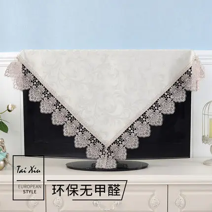 Европейская Водонепроницаемая скатерть Кружевная Ткань Скатерть набор