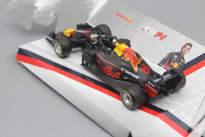 BBURAGO 1:43 2018 Red Bull RB14 Модель гоночного автомобиля #33 Новый в коробке|Наземный