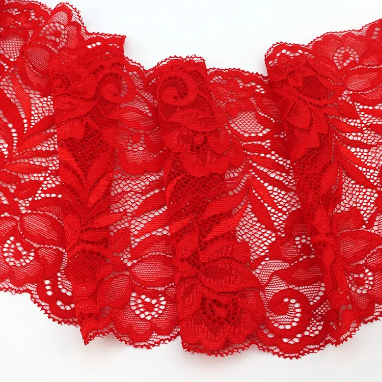 2 ярда/партия эластичная Цветочная кружевная лента поделки сделай сам женская