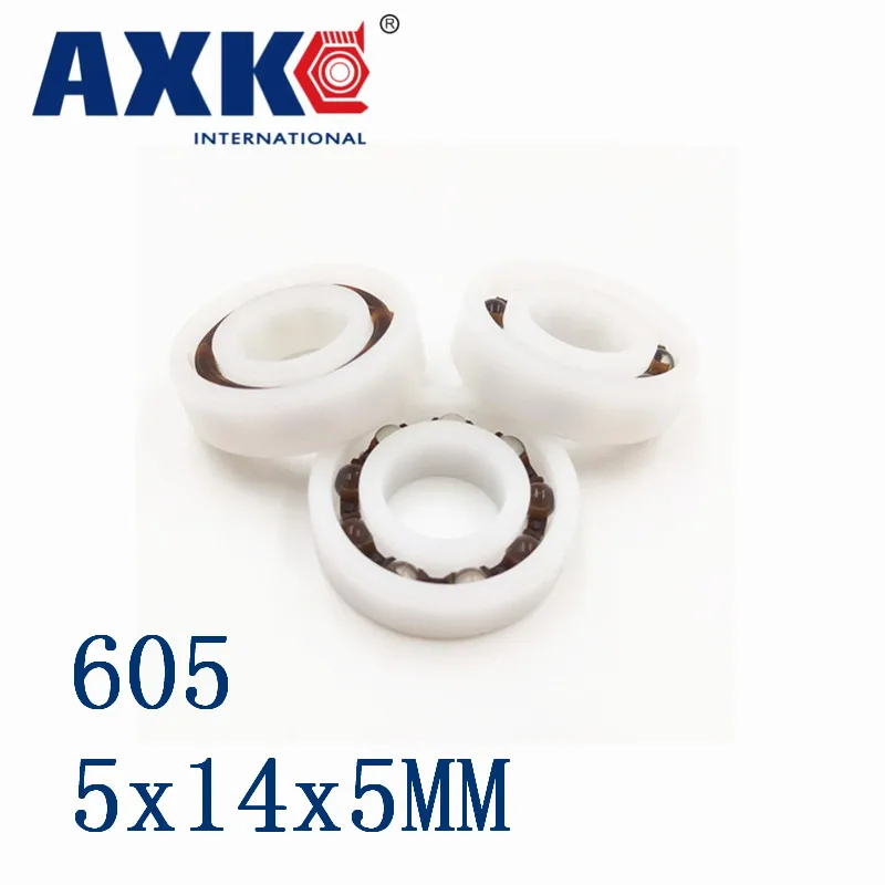 Axk 605 Pom (10 шт.) пластиковые подшипники 5x14x5 мм стеклянные шарики 5*14*5 мм|ball ball|ball bearing