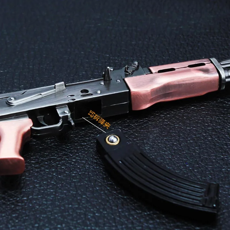 1 шт. модель оружия AKM Mini металлического под давлением военные игрушки для детей