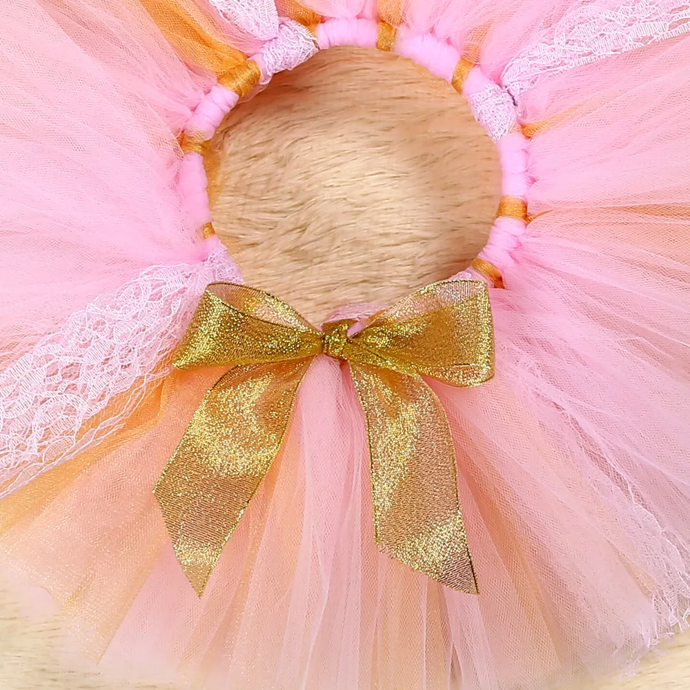Пышная кружевная Тюлевая юбка пачка для девочек детская балетная юбки