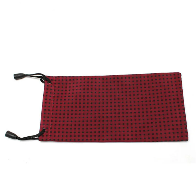 100 pcslot diy watch phone glasses case soft waterproof cloth sunglasses bag glasses pouch eyeglasses cases mixed colors free global shipping