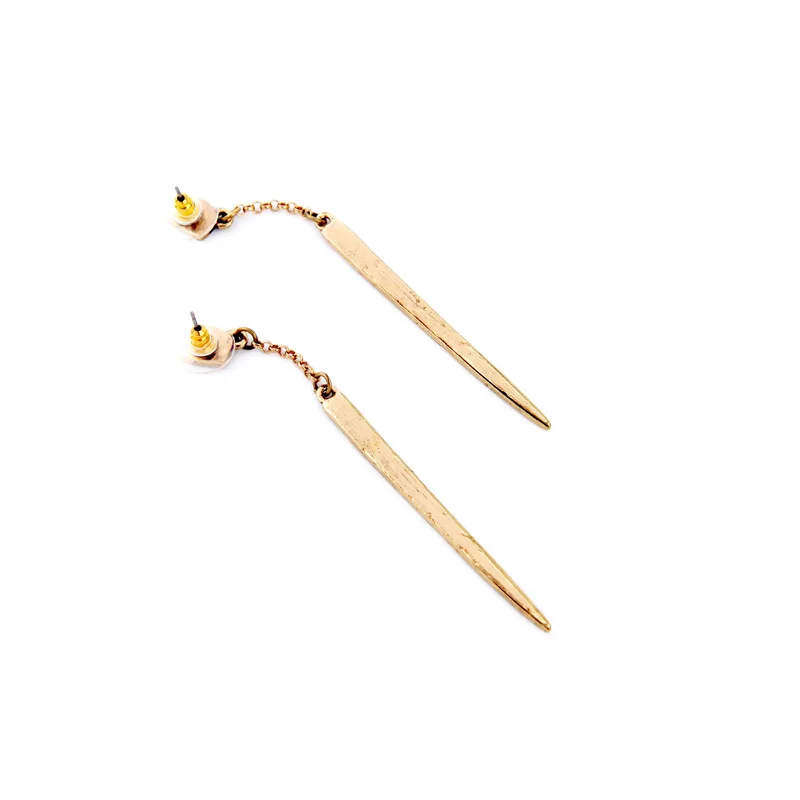 Брендовые дизайнерские новые разноцветные эмалевые длинные серьги оптовая