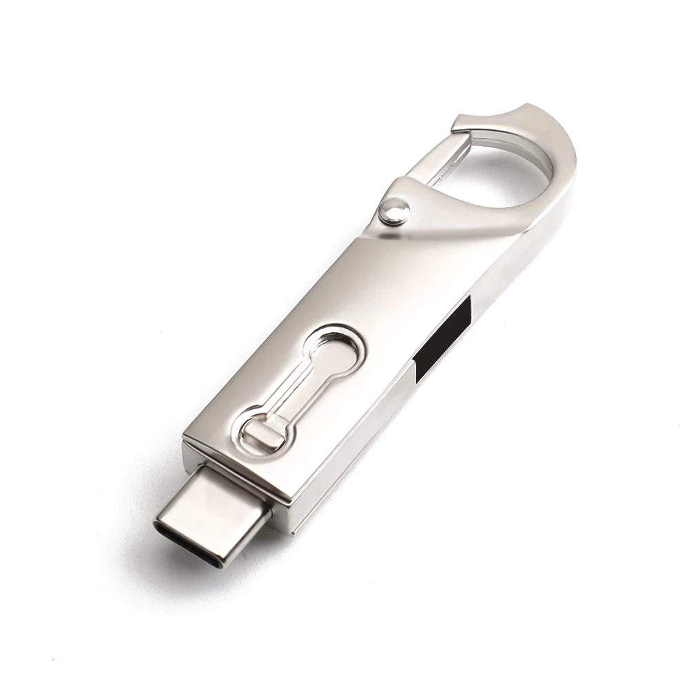 Type-C USB 3,0 двойная ручка штекер привод высокоскоростная Флешка 32 Гб емкость карта памяти смартфон U диск USB флэш-накопитель