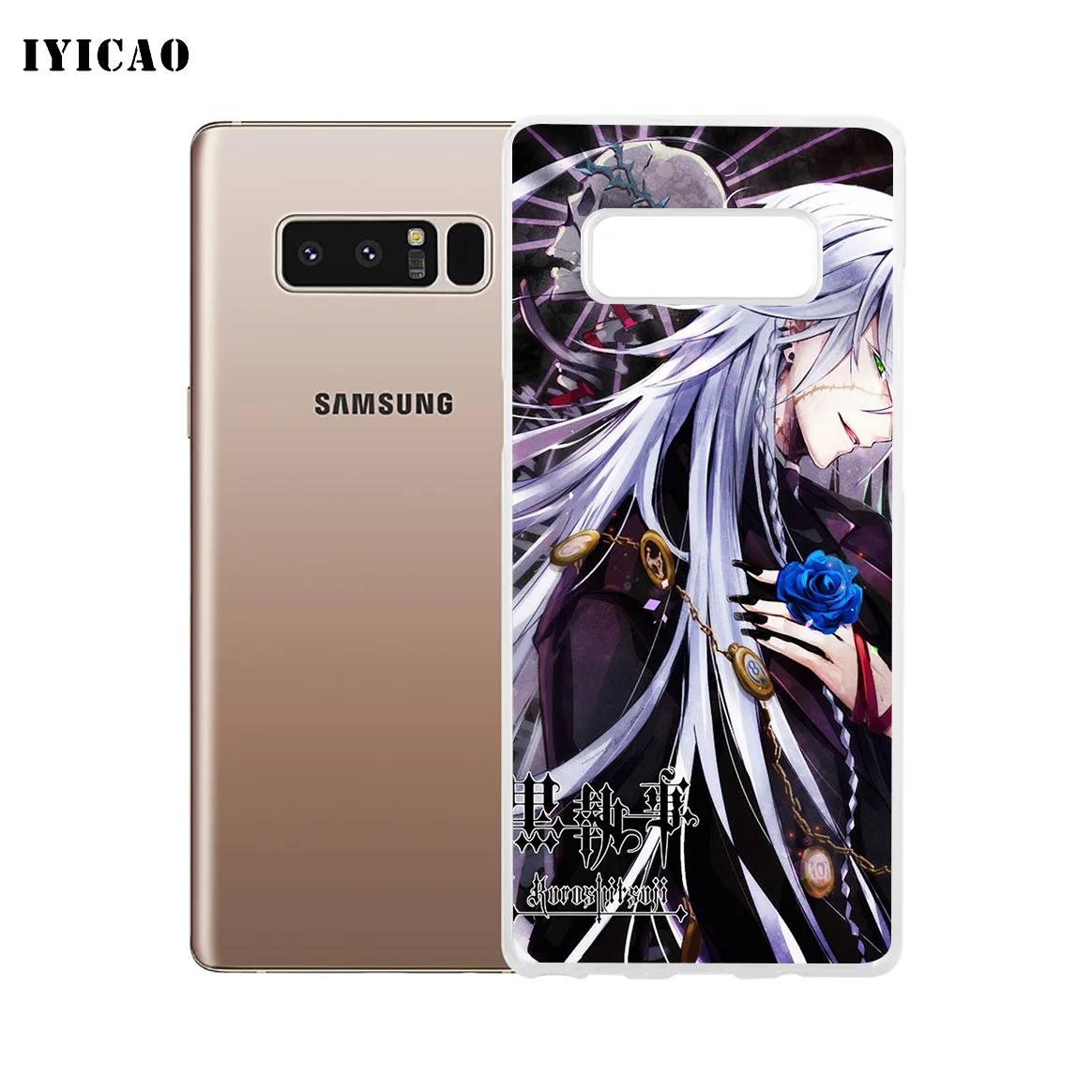 IYICAO под taker Черный Дворецкий Мягкий силиконовый чехол для телефона Samsung A5 A6 Plus A7 A8