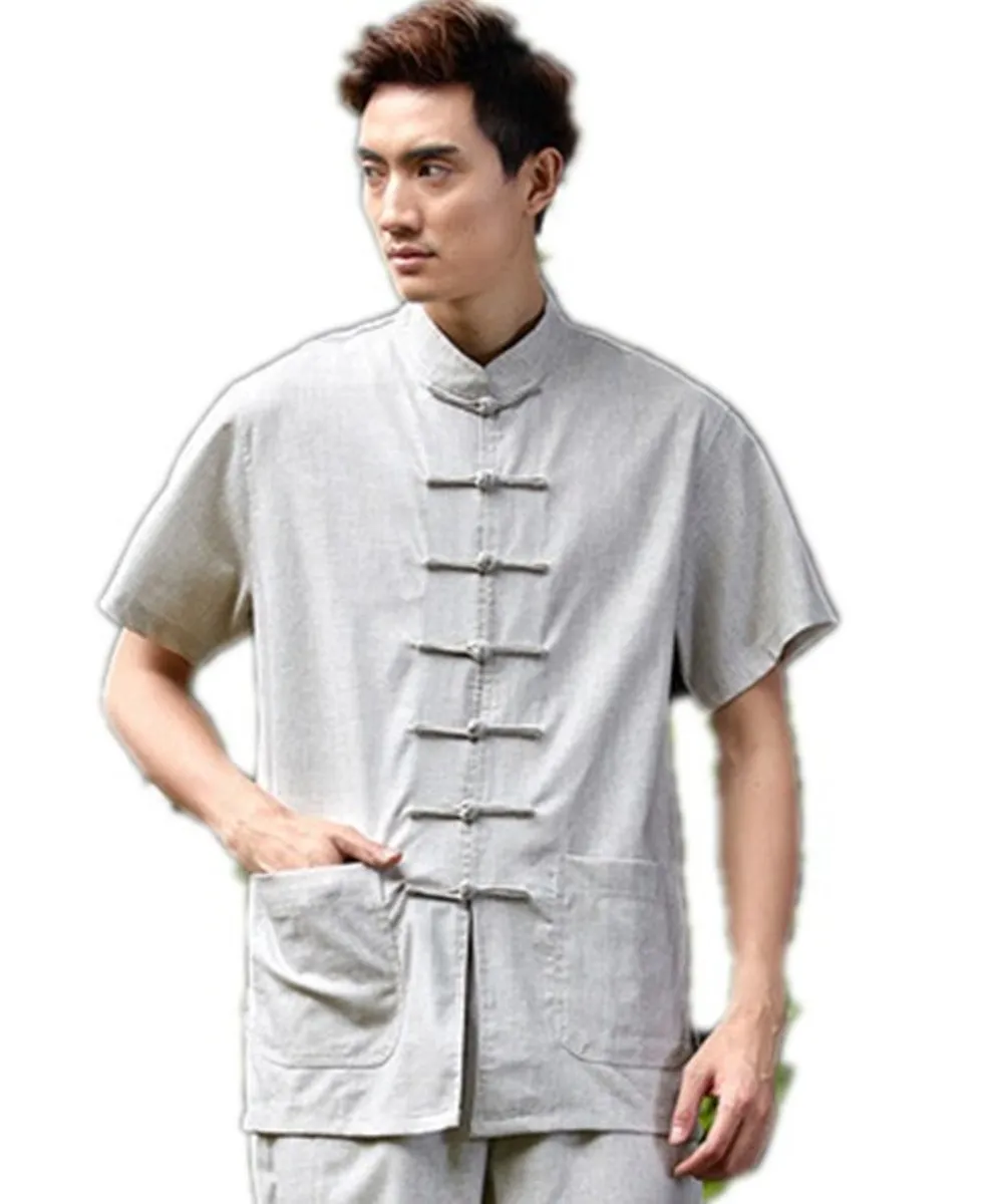 Рубашка для мужчин традиционный китайский стиль 4 цвета|shirts for men fashion|shirt clothingclothing