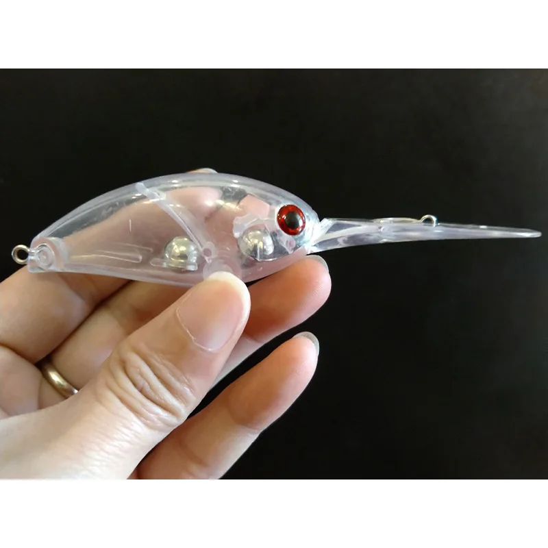 GYFISHING 15 шт. Неокрашенная Рыбалка глубокий дайвинг пустые приманки наживка жёсткая приманка