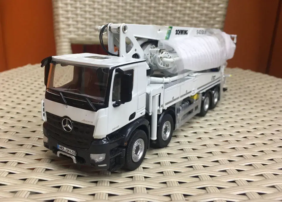 NZG 951 1/50 Schwing S 43 SX III Mercedes Benz Arocs 8x4 бетонная установка для грузовика|caterpillar cat|construction