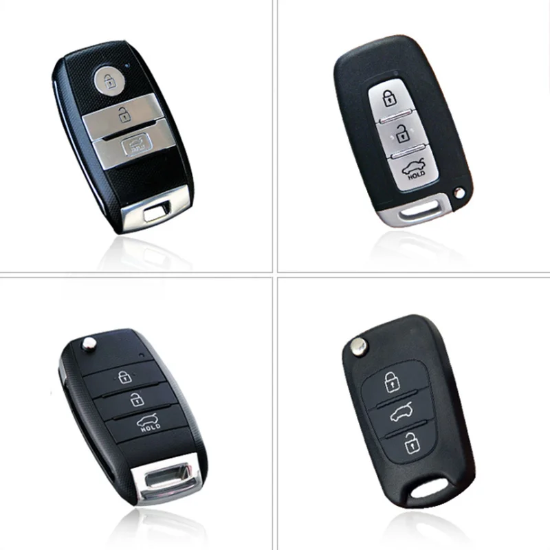 Подлинная Кожаный чехол для ключей Kia KX3/KX5/K3S/Рио/Ceed/Cerato/Optima/K5/Sportage/Sorento/K2/Soul/K3