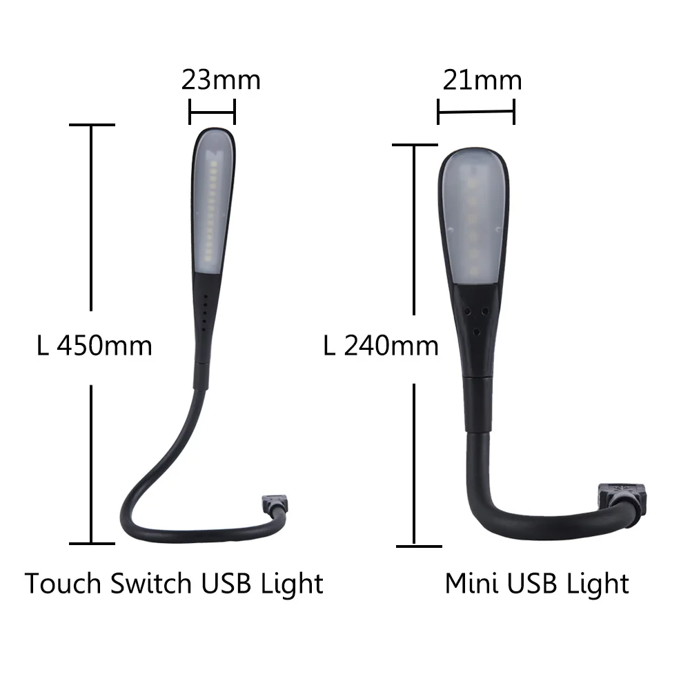 Сенсорные swtich или min USB настольные светодиодные лампы портативный блок питания