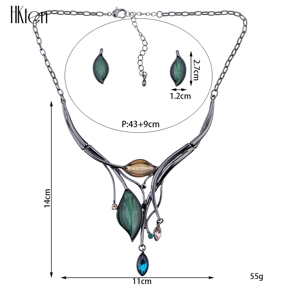 MS1504599 Модные Ювелирные наборы высокого качества 4 цвета ожерелье серьги для