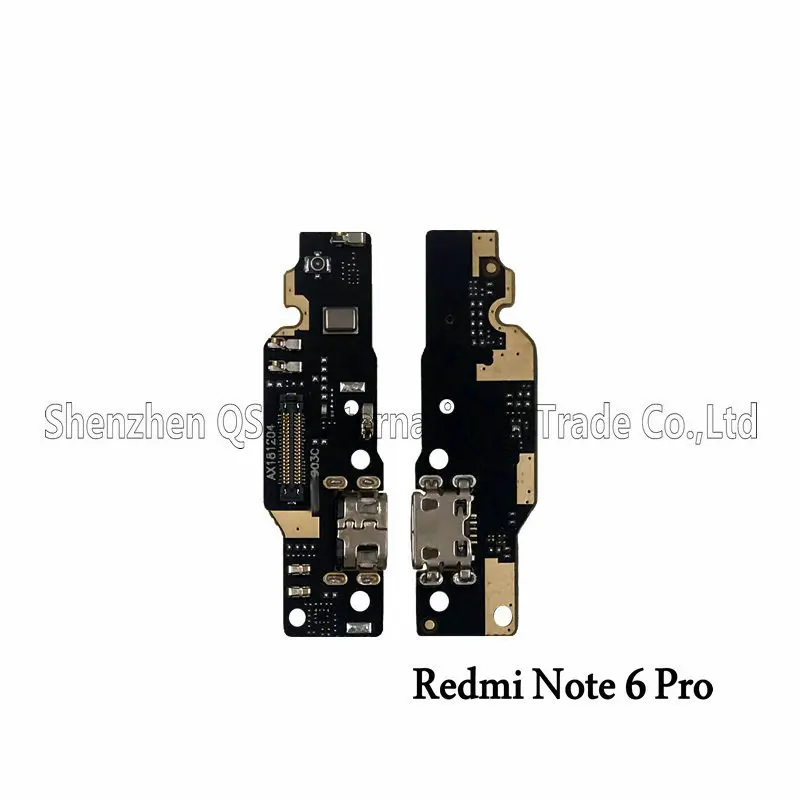 Для Xiaomi mi A2 Lite/Red mi 6 Pro/Red mi Note 6Pro USB зарядное устройство Порт зарядная док-станция коннектор; pcb; плата с гибким кабелем