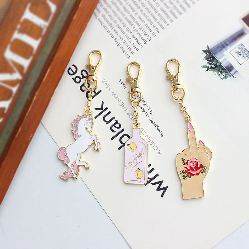 SANSUMMER новый стиль Модный сексуальный разноцветный животное Роза пальцы и напитки