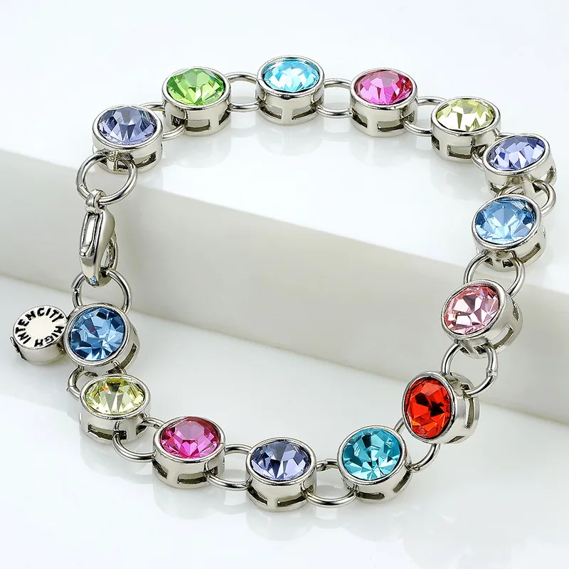 Модный браслет Iutopian для женщин с красочными Стразы по низкой цене # CJ062 | Украшения