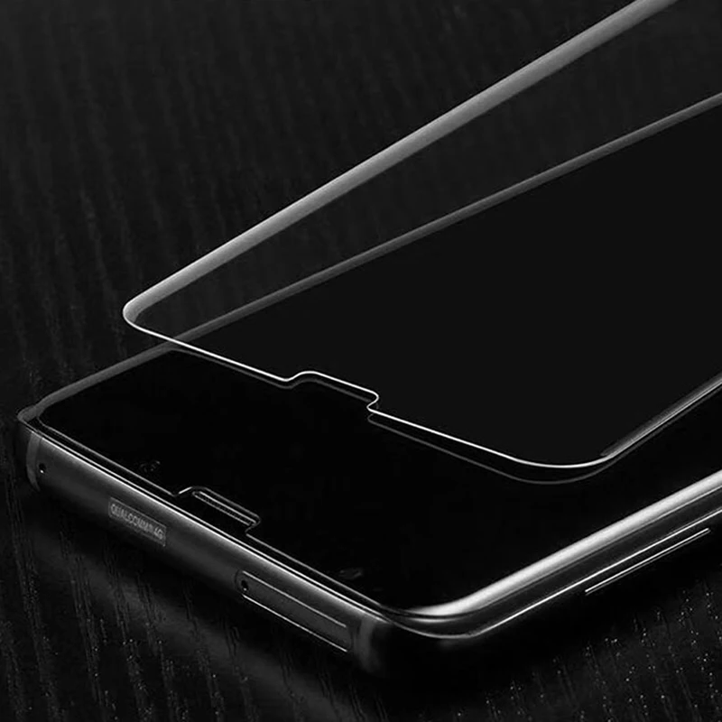 УФ закаленное стекло для Samsung Note 9 8 S9 S8 Plus Edge 3D полностью жидкий клей экран