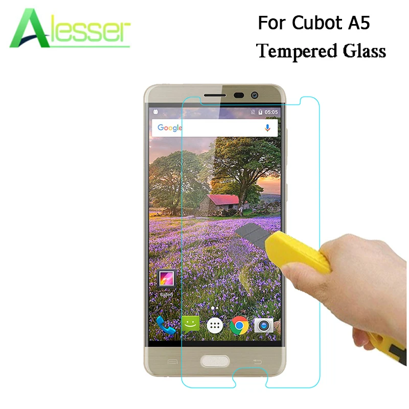 Alesser для Cubot A5 Защитная пленка экрана из закаленного стекла A5|Защитные стёкла и