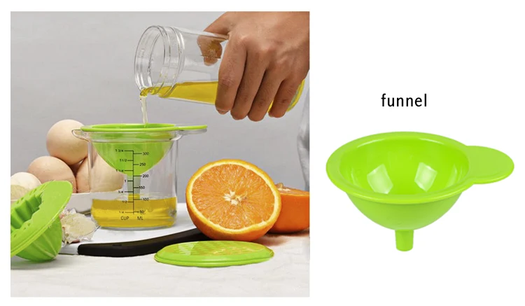 Высокое качество 1 комплект пластиковая новая воронка сеператор для яиц