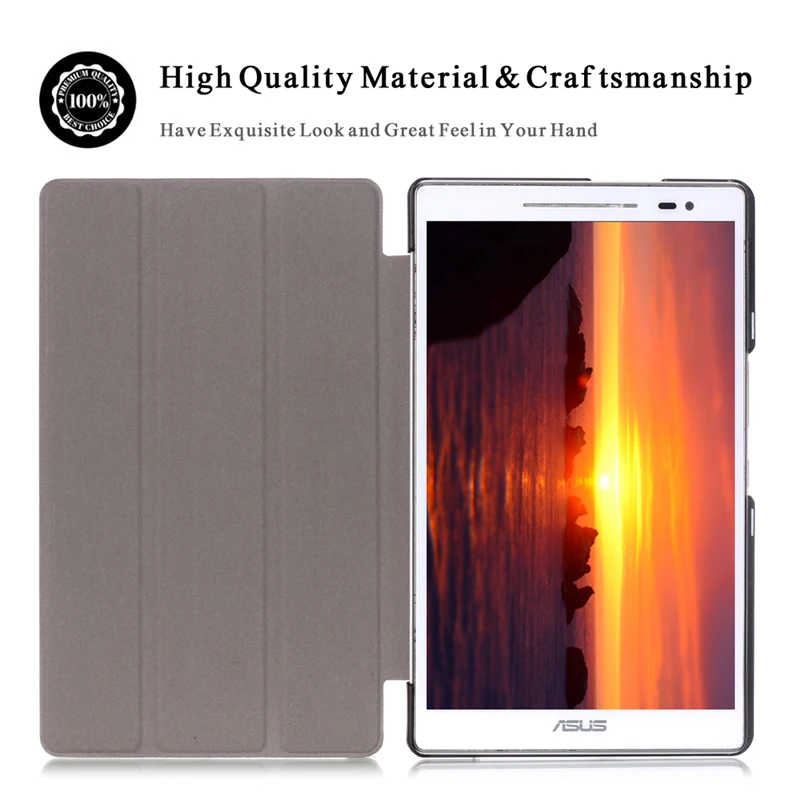 GUKEEDIANZI PU защитный чехол для ASUS ZenPad Zen Pad 8,0 Z380 Z380KL Z380C Z380M 8 дюймов складной чехол-книжка для планшета