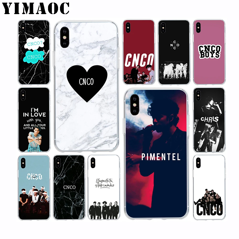 YIMAOC Cnco полосы пластичный чехол из термополиуретана силикона для Apple Iphone Xr Xs Max X 10 8