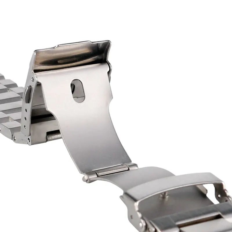 Высококачественный металлический сменный Браслет из нержавеющей стали 18/20/22/24 мм