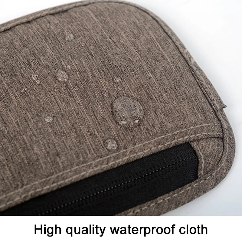 

Travel Passport Storage Bag Multifunctional ID Credit Card Holder Neck Hanging Bag Dropshipping