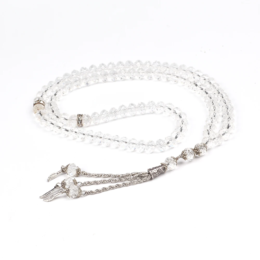 Горячая продажа 99 шт Кристальные мусульманские четки | Украшения и аксессуары