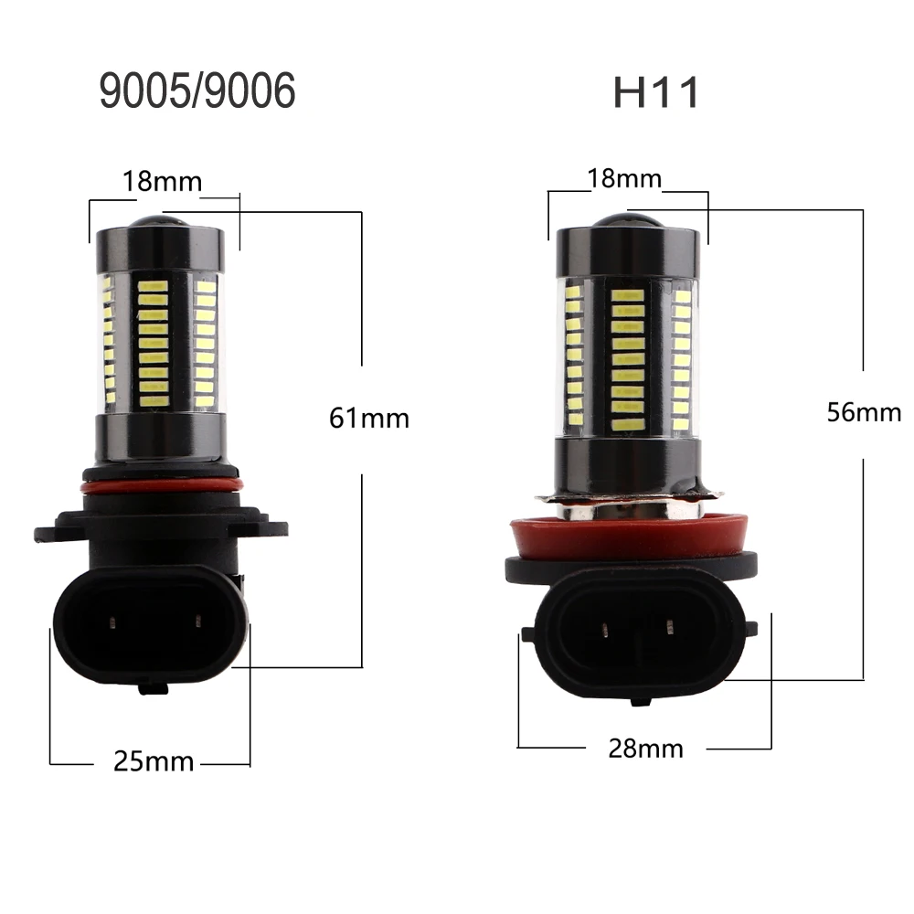 YM E-яркий H4 H7 H8 H11 9005 HB3 9006 HB4 4014 66 фара для поверхностного монтажа Противотуманные