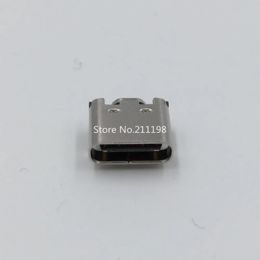 10 шт./лот MICRO USB JACK 3,1 type-C 16pin гнездовой разъем для зарядки мобильного телефона Разъем для зарядки