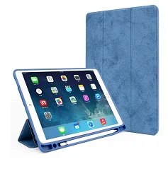 Чехол для iPad Pro 12 9 с держателем-карандашом умный чехол из искусственной кожи