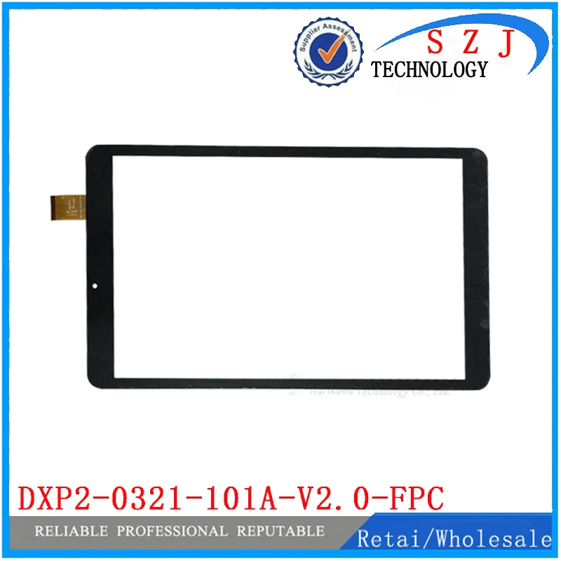 New 10.1'' inch DXP2-0321-101A-V2.0-FPC external touch screen Panel Digitizer Glass Replacement Parts 51pin Free Shipping