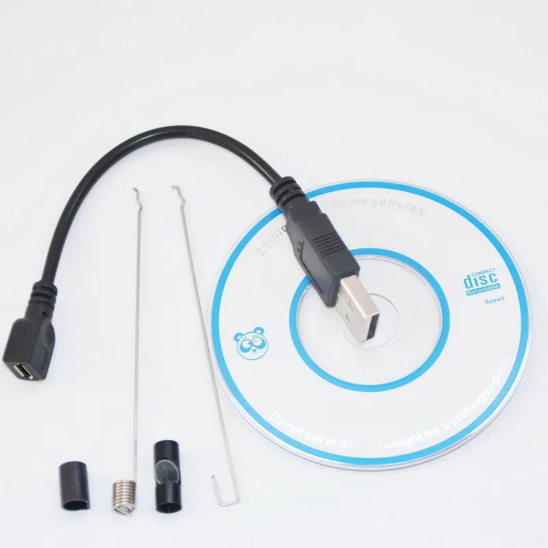 7mm 1M Android USB Endoscope Camera IP67 Waterproof Flexible Snake Tube Inspection Micro Borescope | Безопасность и защита
