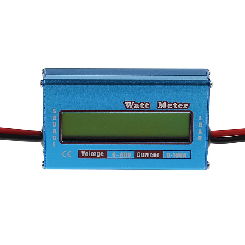 Цифровой тестер емкости батареи измеритель солнечной панели DC 60V Напряжение тока