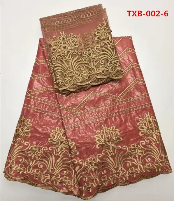 (5 ярдов/серия) новинка 2017 Базен Riche Getzner ткани белого цвета с золотой вышивкой для