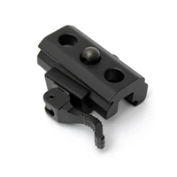 jiguoor 20mm qd bipod sling adapter heavy duty quick detach release mount adapter scope picatinny rail mount for flashlight