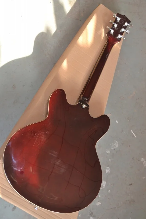 Hofner резонатор гитара Винтаж sunburst Китай электрогитара s