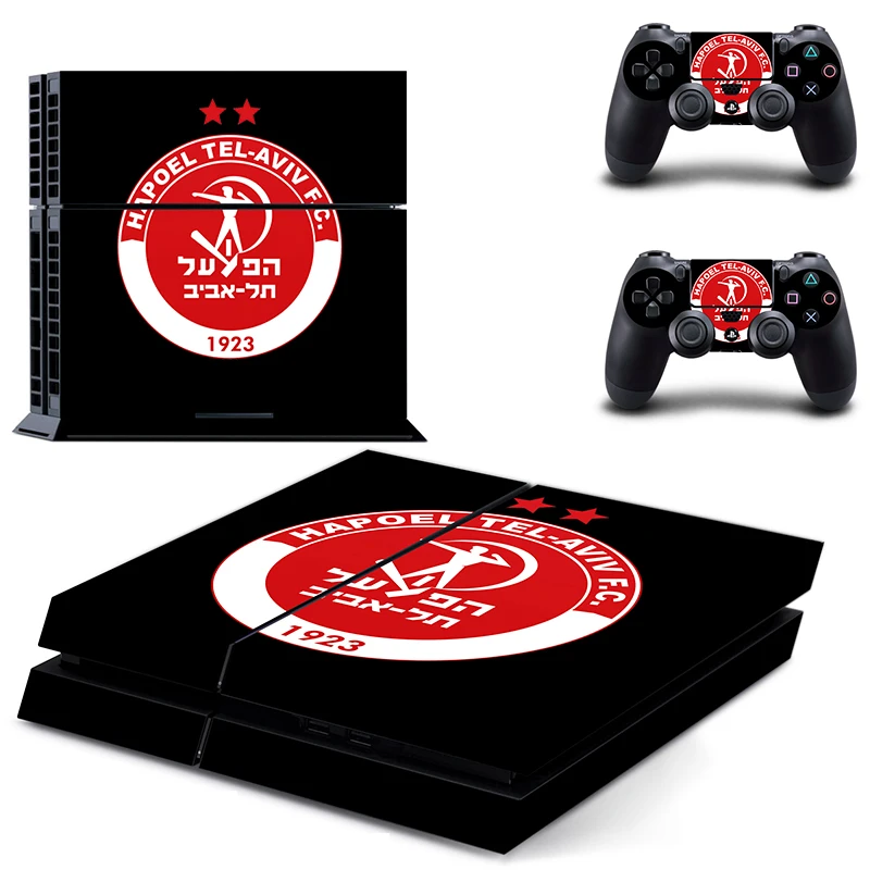 Наклейка Beitar Jerusalem FC PS4 Виниловая наклейка для Playstation 4 консоли Dualshock и 2