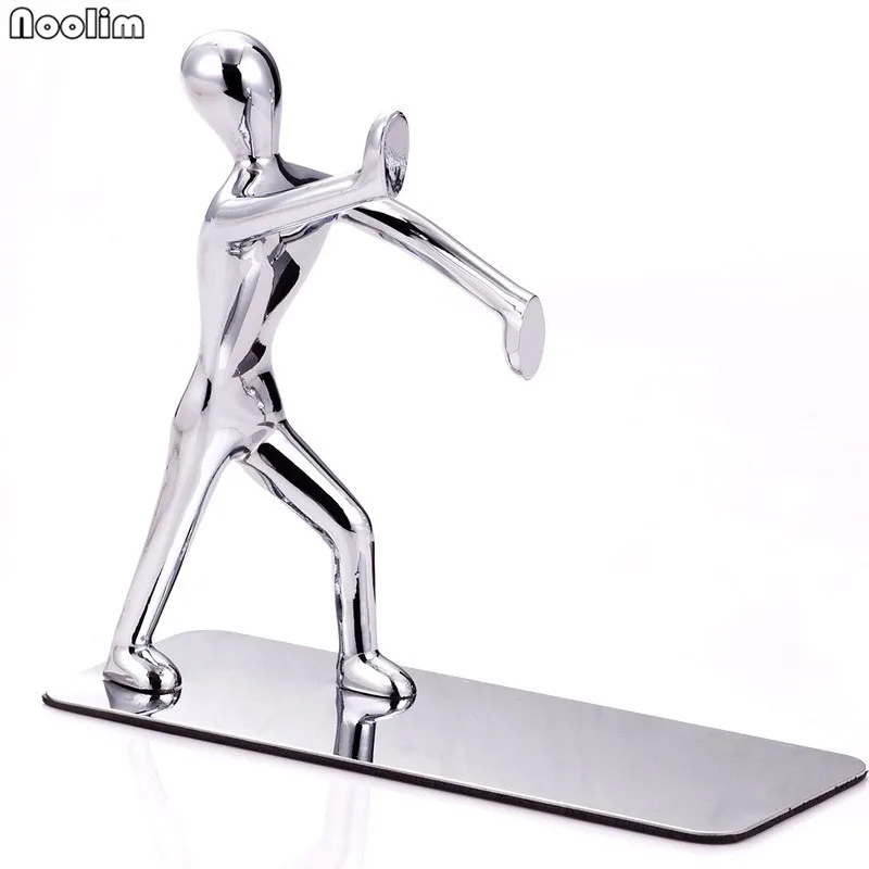 NOOLIM 2 шт./пара серебристая сверхмощная металлическая классная кунг-фу Мужская