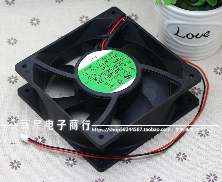Бесплатная Delivery.12CM 24 В 4.8 Вт CNDC24B7-034 12038 ultra durable инвертора вентилятора | Компьютеры