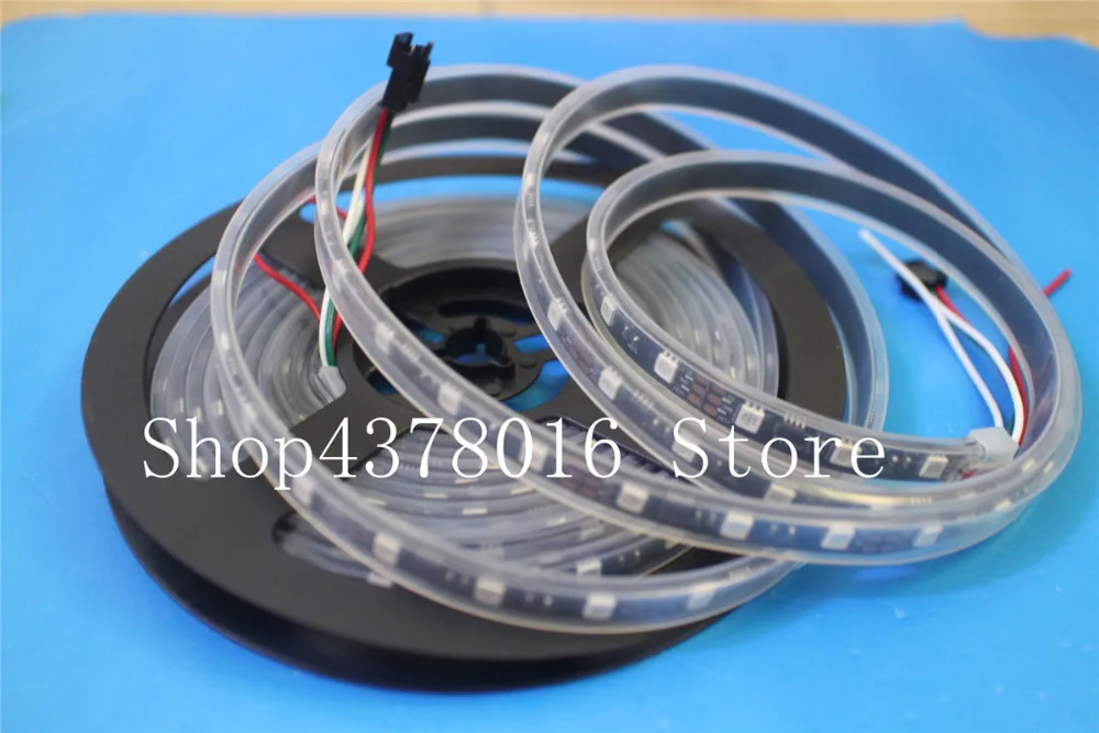 WS2811 5050 RGB Светодиодная лента 1 м/5 м 150 300 светодиодов индивидуальный адресуемый DC12V