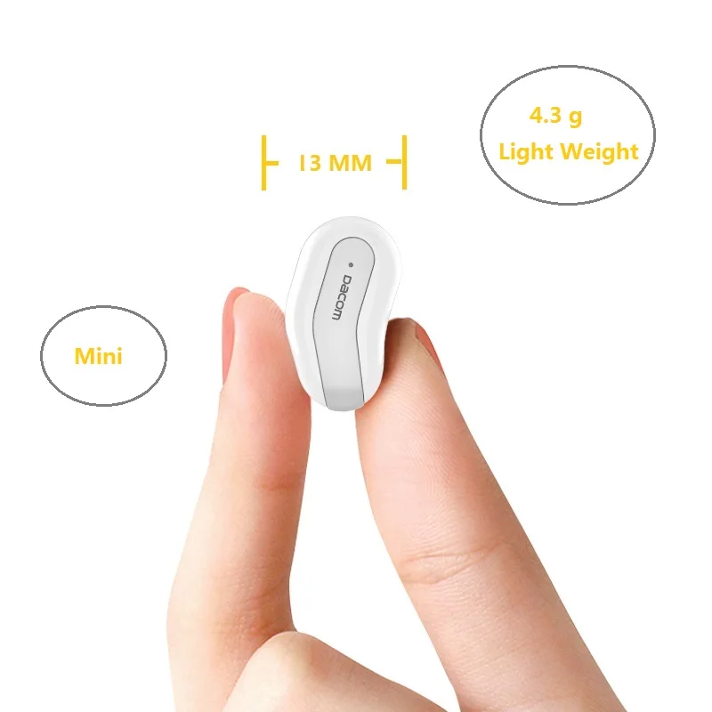 Наушники K8 одиночные беспроводные наушники Моно Стерео с микрофоном невидимая