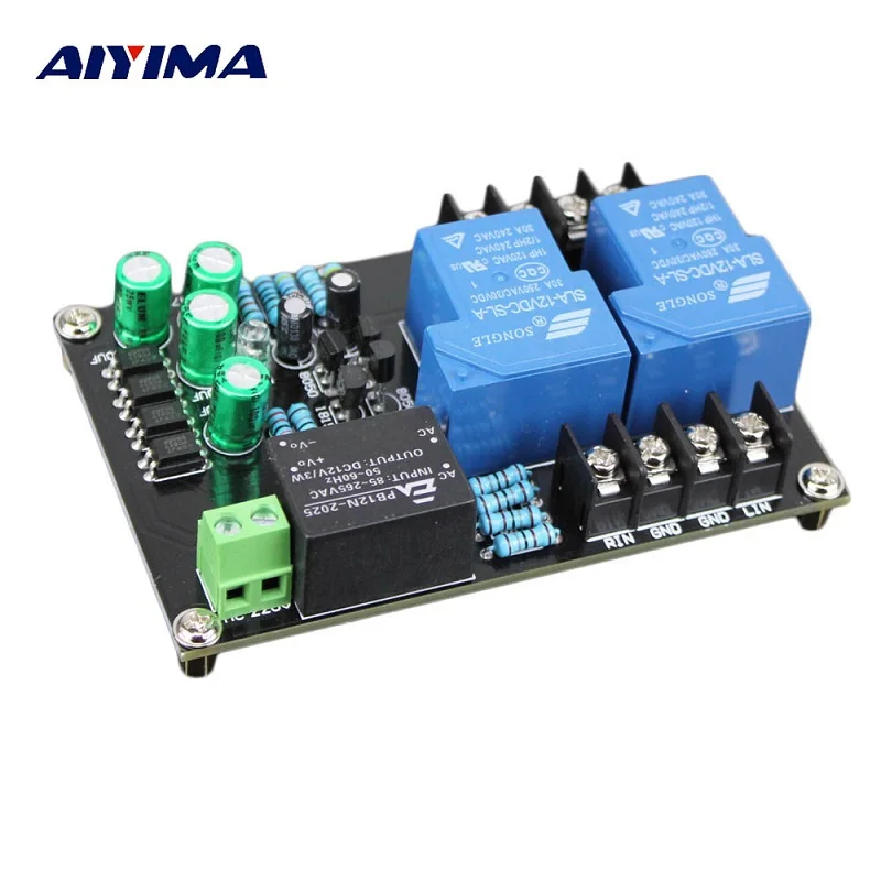 Placa de Proteção de Alto-falante Proteção de Energia Canais com Quatro Aiyima Linhas Separadas 30a 2