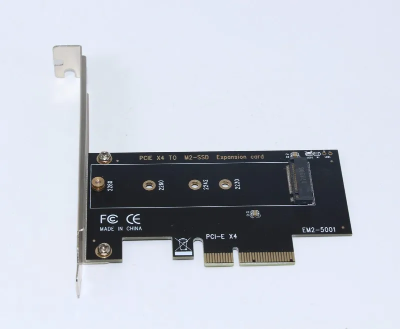 Полная скорость M.2 NVMe SSD NGFF к PCIE X4 адаптер M ключ интерфейсная карта поддержка PCI