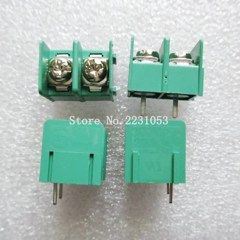 10 шт./лот шаг коннектора 7 62 мм Клеммная колодка pcb 2pin 300V 20A 22 12AWG|pcb connector cable|pcb